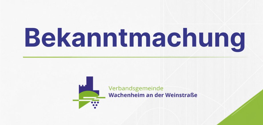Bekanntmachung Titelbild - 1 Bekanntmachung Titelbild - 1