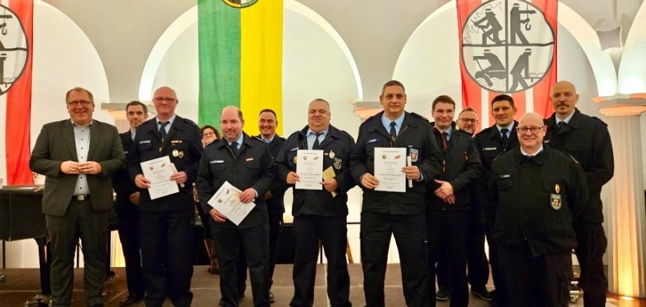 Ehrungsabend der Feuerwehren der VG