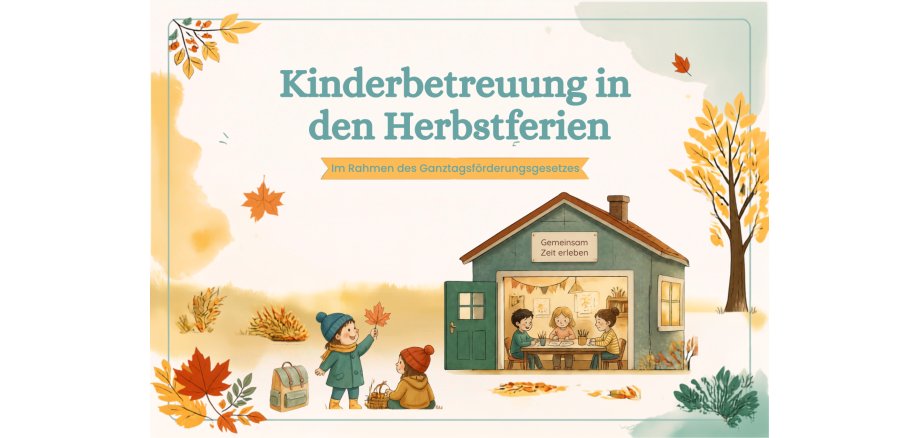 Herbstferien Betreuung Flyer - 2
